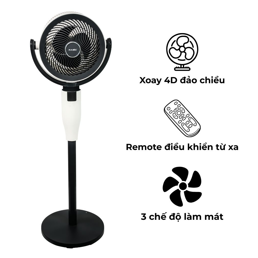 Quạt Tuần Hoàn Không Khí Magic Eco A-256 40W 1