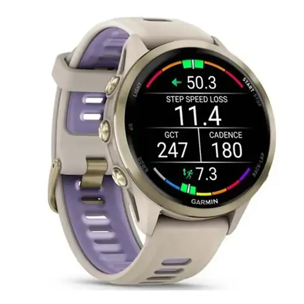 Garmin Forerunner 970 47mm dây silicone - Xám 0
