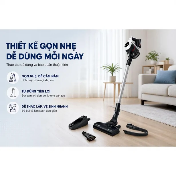 Máy Hút Bụi Không Dây Bosch BCS61113