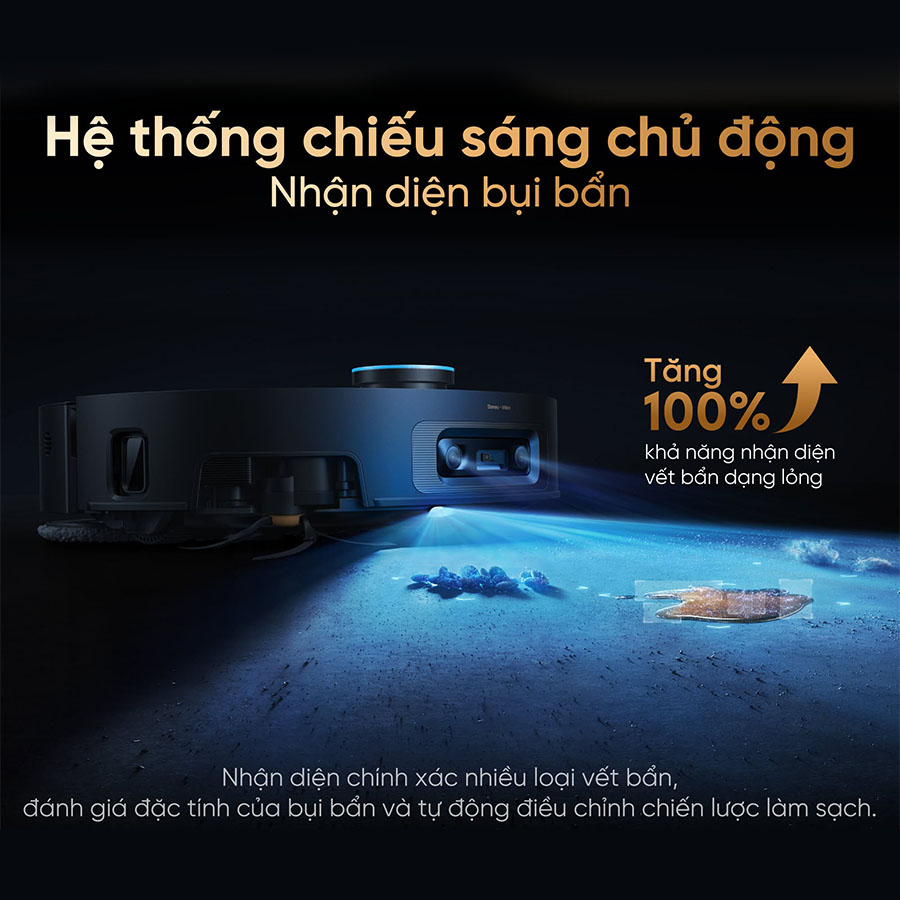 Robot Hút Bụi Lau Nhà Dreame X60 Ultra Extreme Màu Đen 13