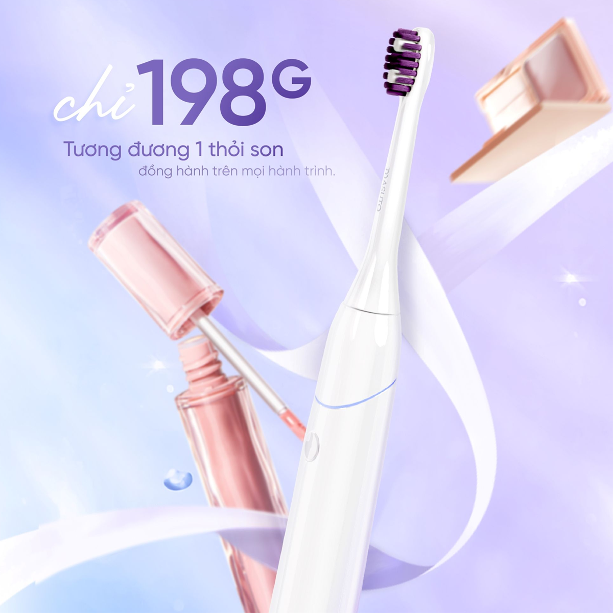 Bàn Chải Điện Masuto HyperUVSonic - 5 Đầu Bàn Chải 4