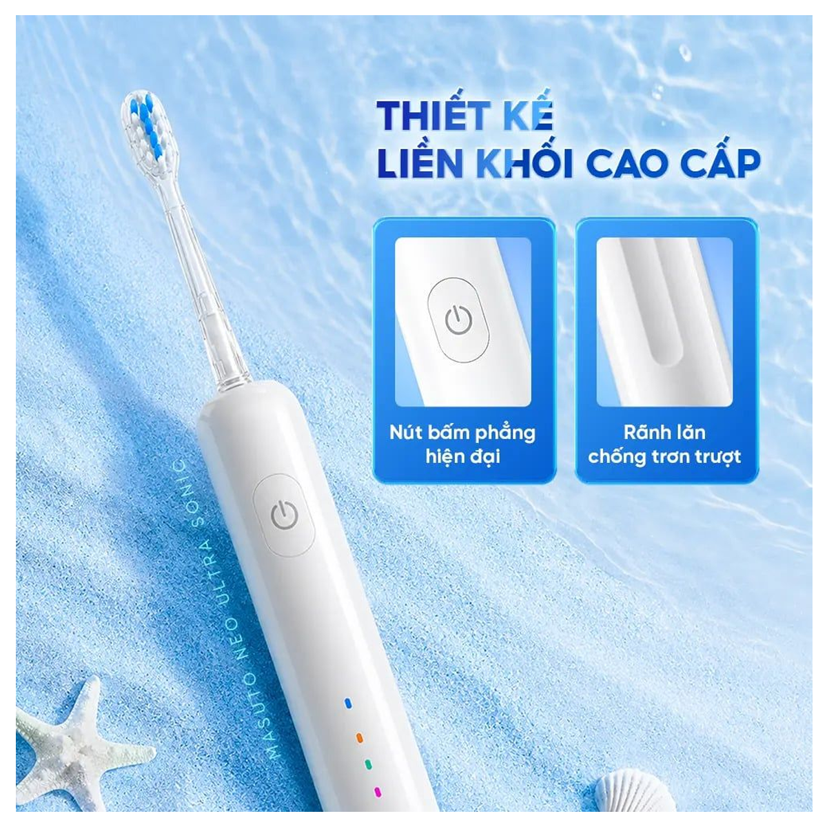 Bàn Chải Điện Ultrasonic Masuto MSNEO 6