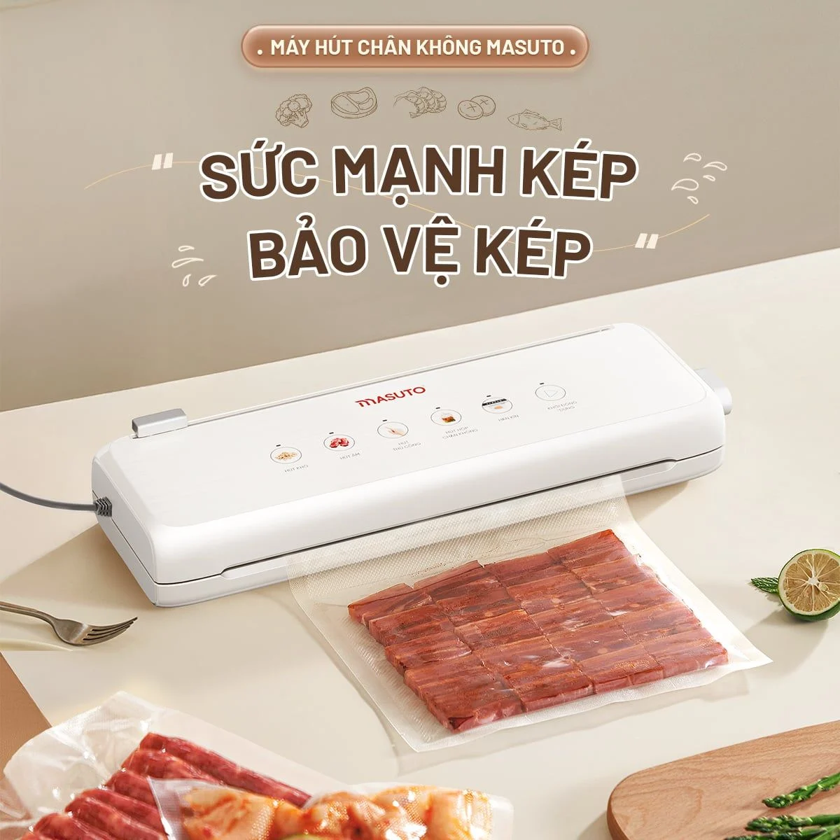 Máy Đóng Gói Hút Chân Không Masuto MSSMASTER 1