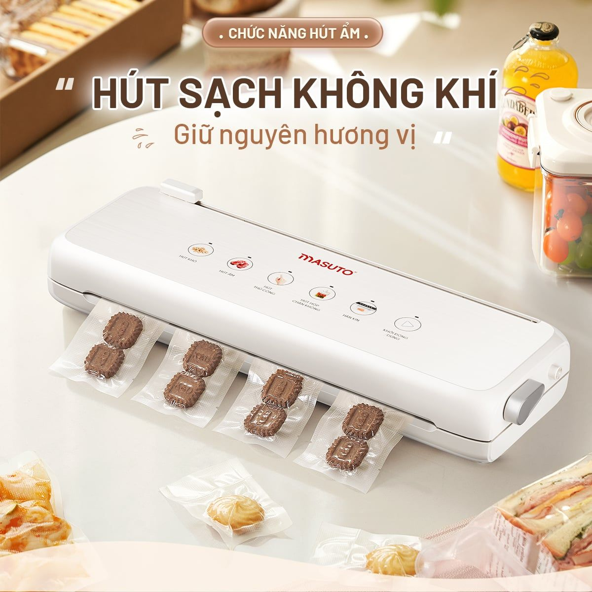 Máy Đóng Gói Hút Chân Không Masuto MSSMASTER 4