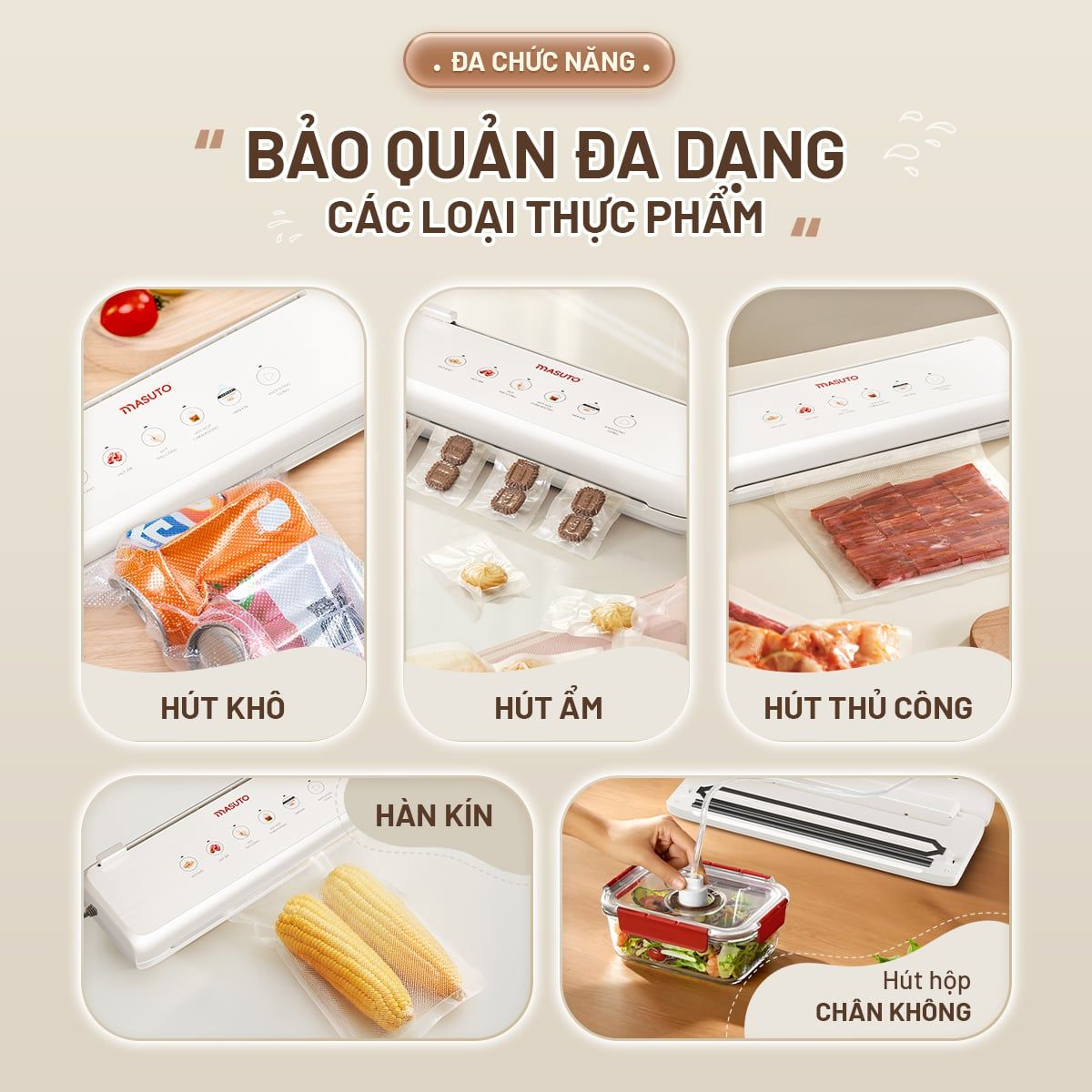 Máy Đóng Gói Hút Chân Không Masuto MSSMASTER 6