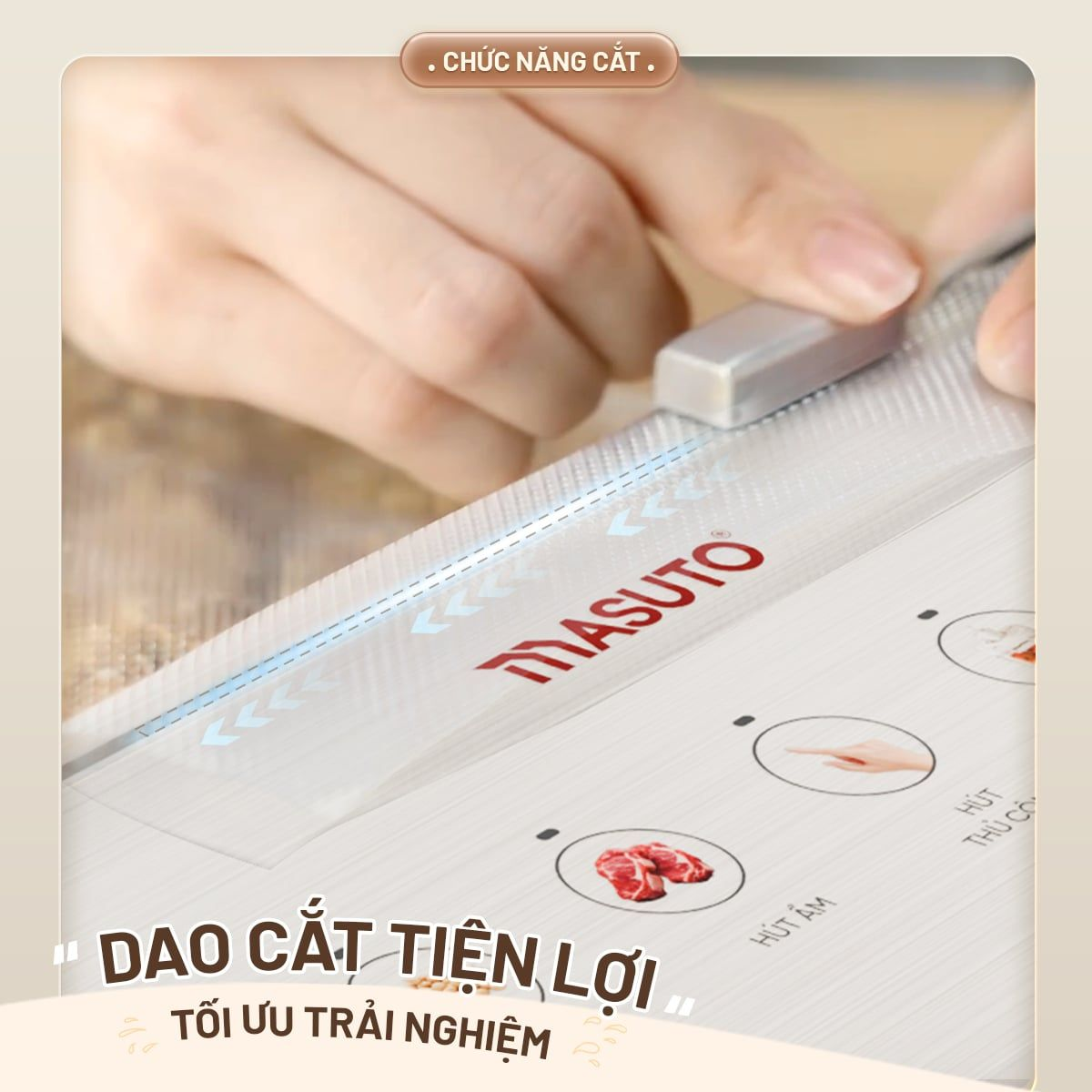 Máy Đóng Gói Hút Chân Không Masuto MSSMASTER 8