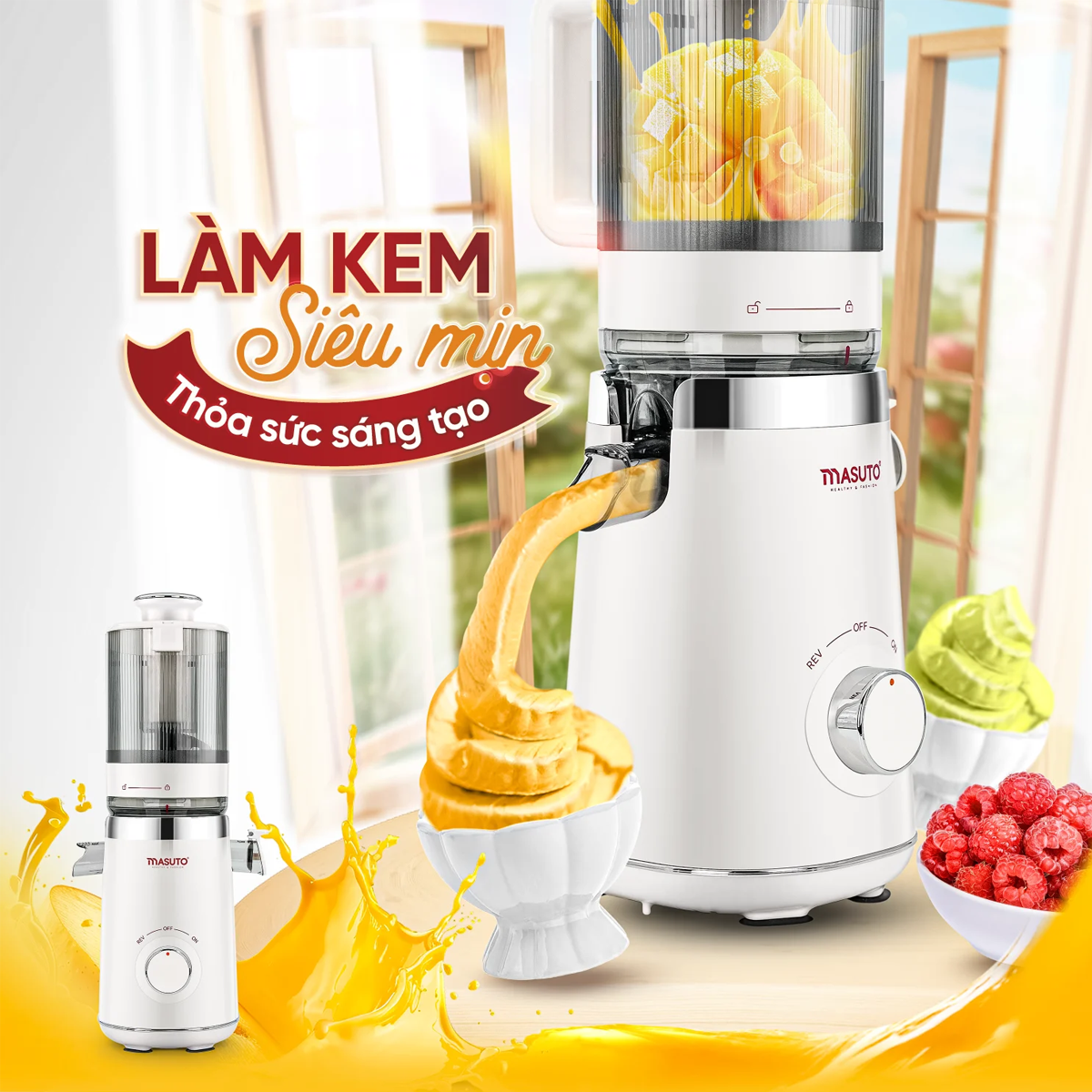 Máy Ép Chậm Masuto MSFresh 1