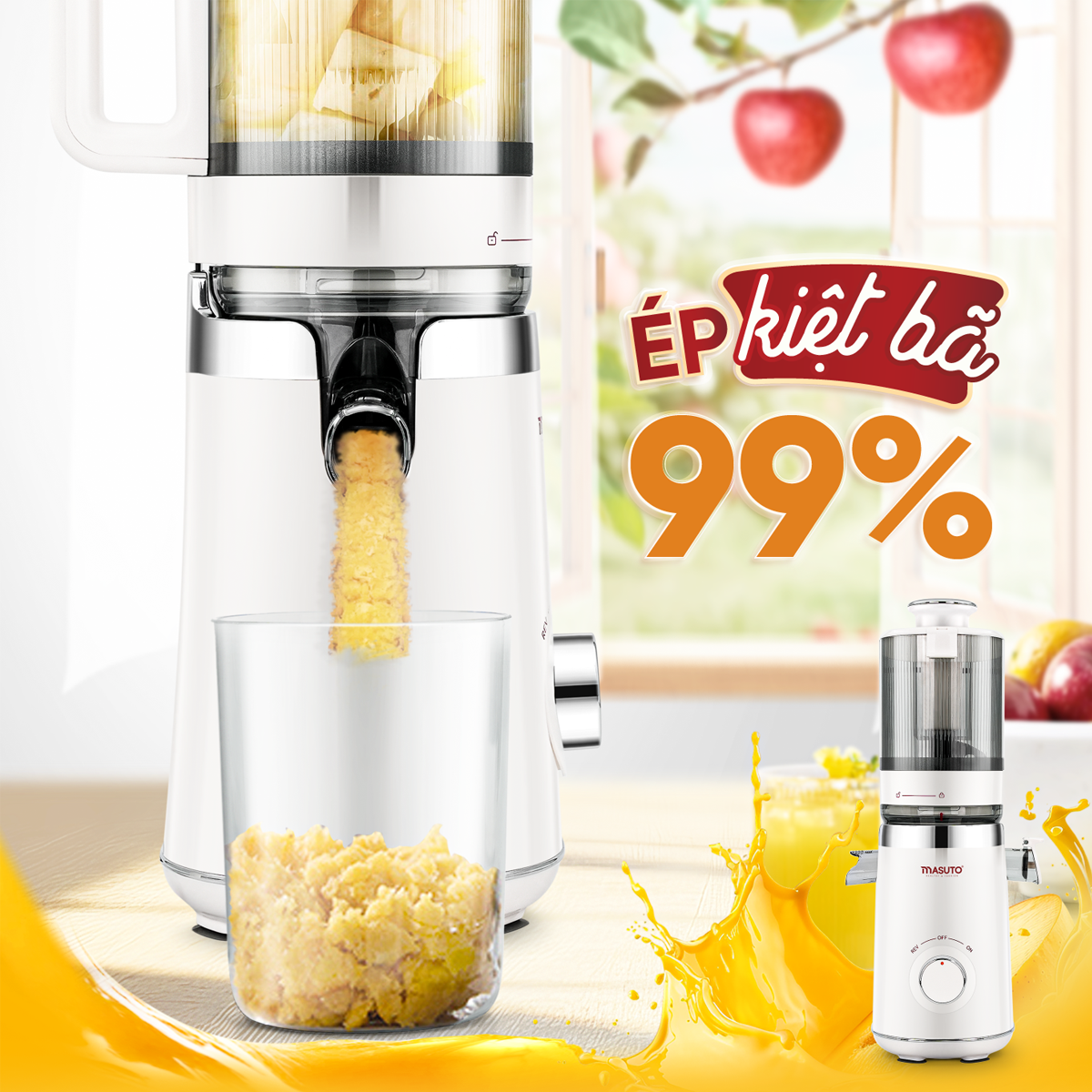Máy Ép Chậm Masuto MSFresh 3