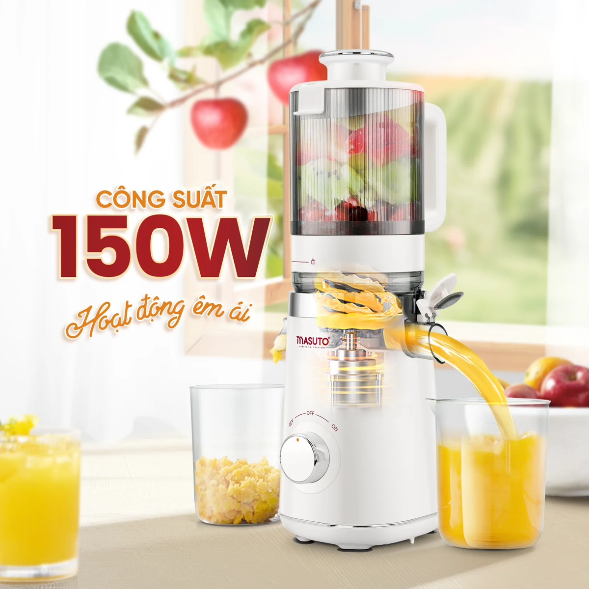Máy Ép Chậm Masuto MSFresh 4
