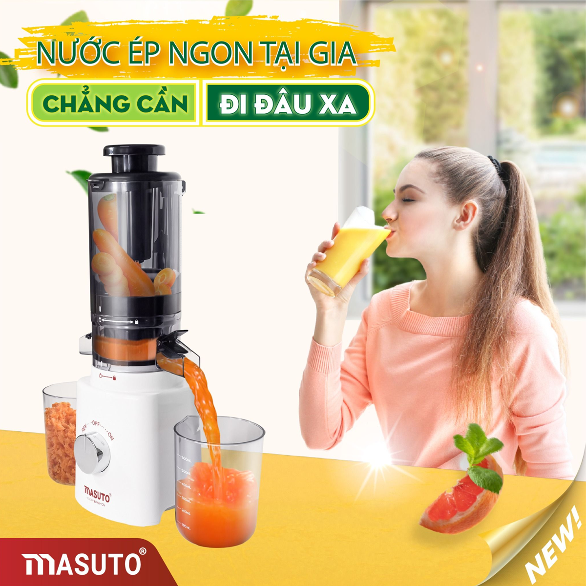Máy Ép Chậm Masuto MSHealthy 2