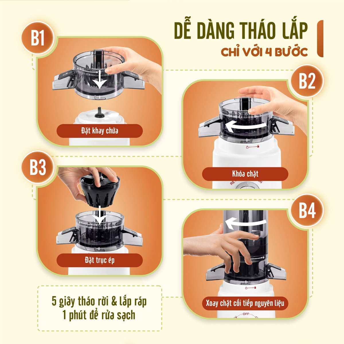 Máy Ép Chậm Masuto MSHealthy 5