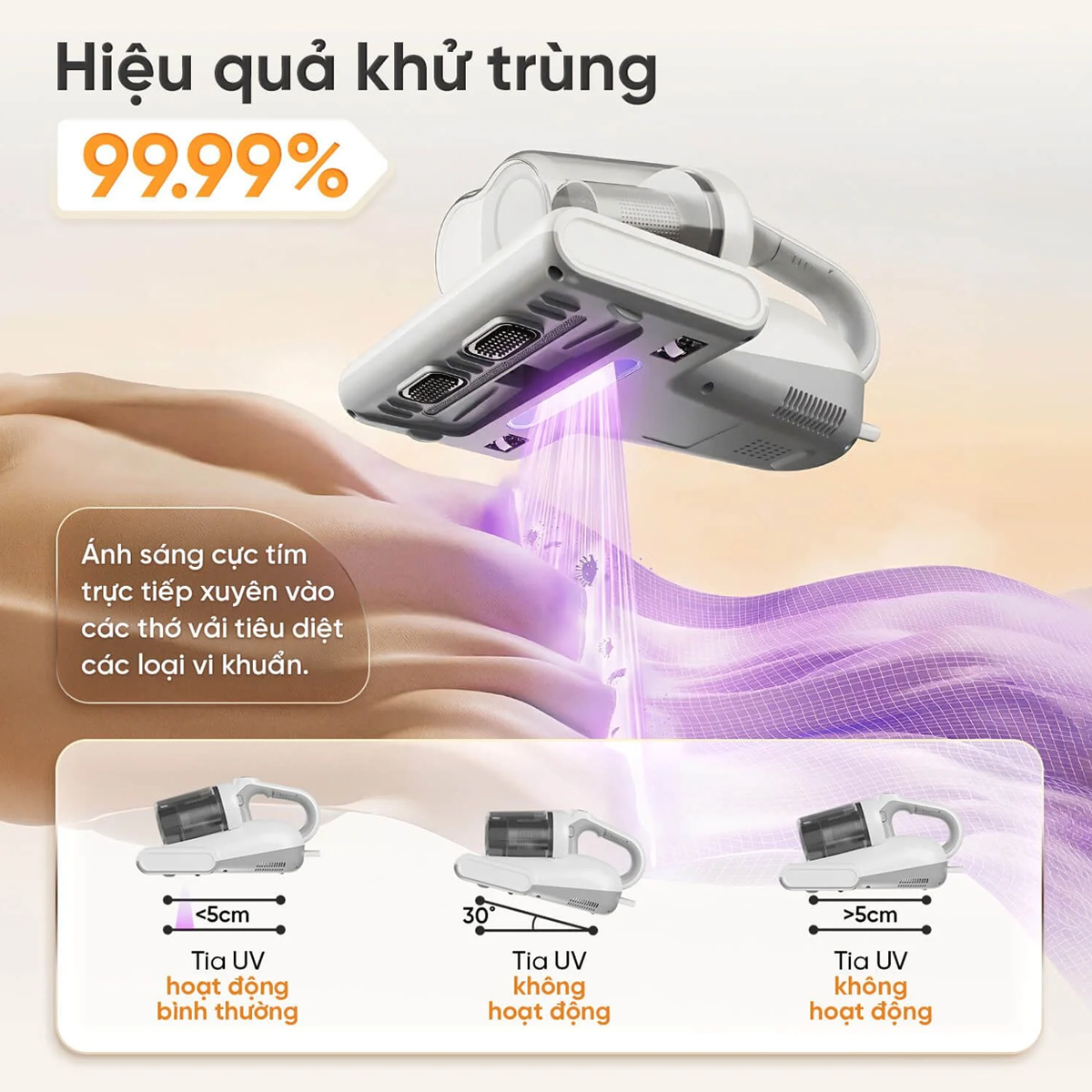 Máy Hút Bụi Giường Nệm Masuto MSDREAMER 2