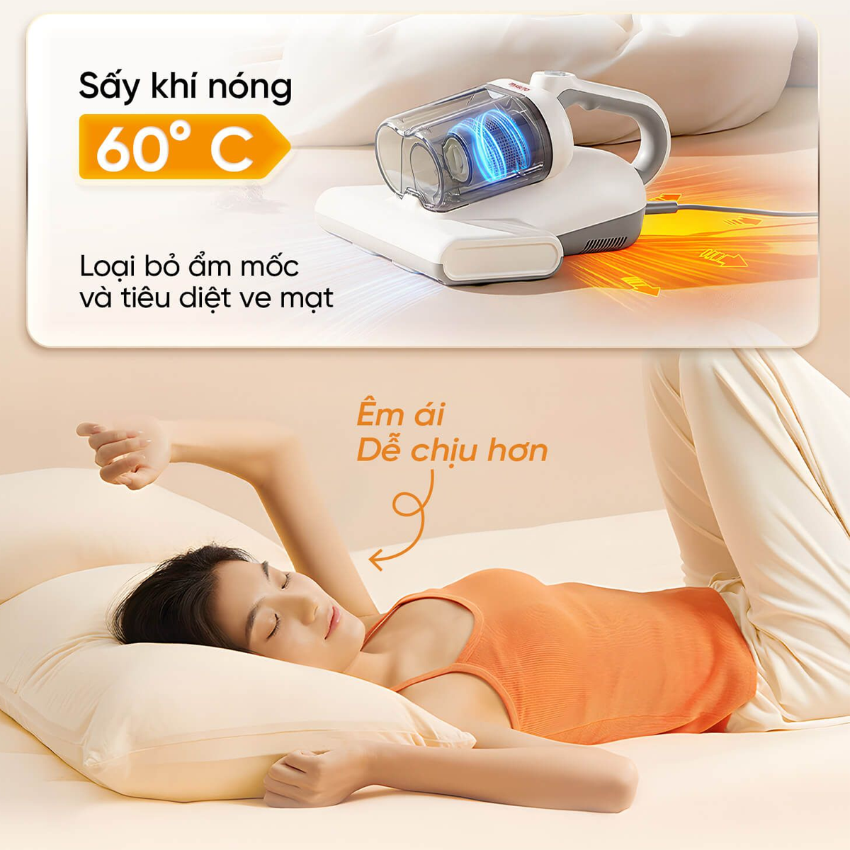 Máy Hút Bụi Giường Nệm Masuto MSDREAMER 3