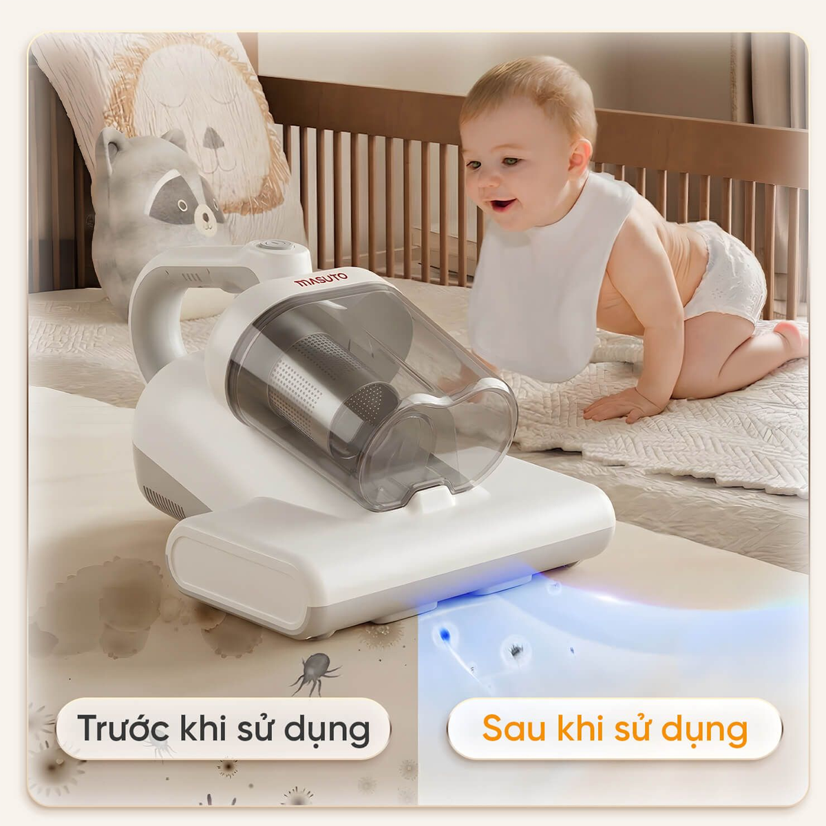 Máy Hút Bụi Giường Nệm Masuto MSDREAMER 5