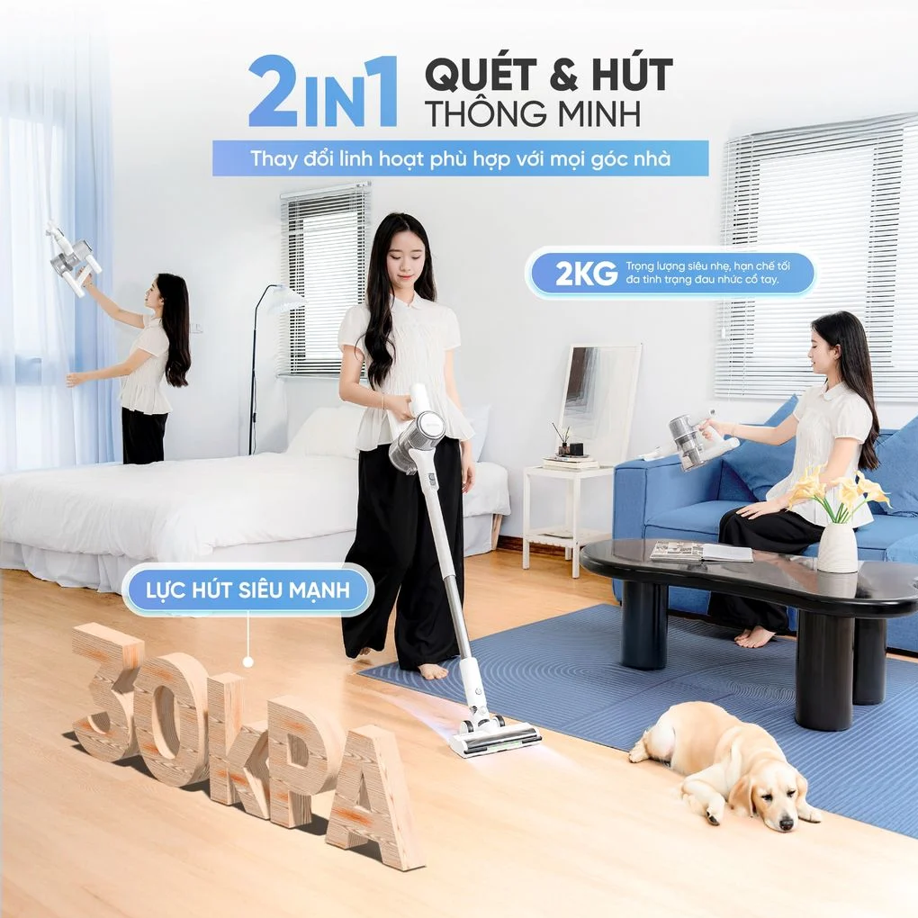Máy Hút Bụi Không Dây Masuto MSClean (Bản Tiêu Chuẩn) 8
