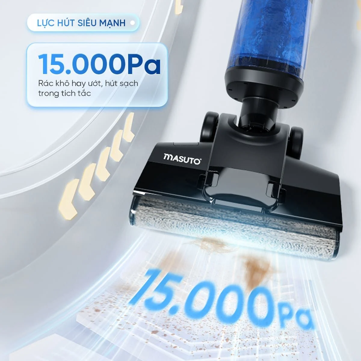 Máy Hút Bụi Lau Nhà Không Dây Masuto MSFOLD 1