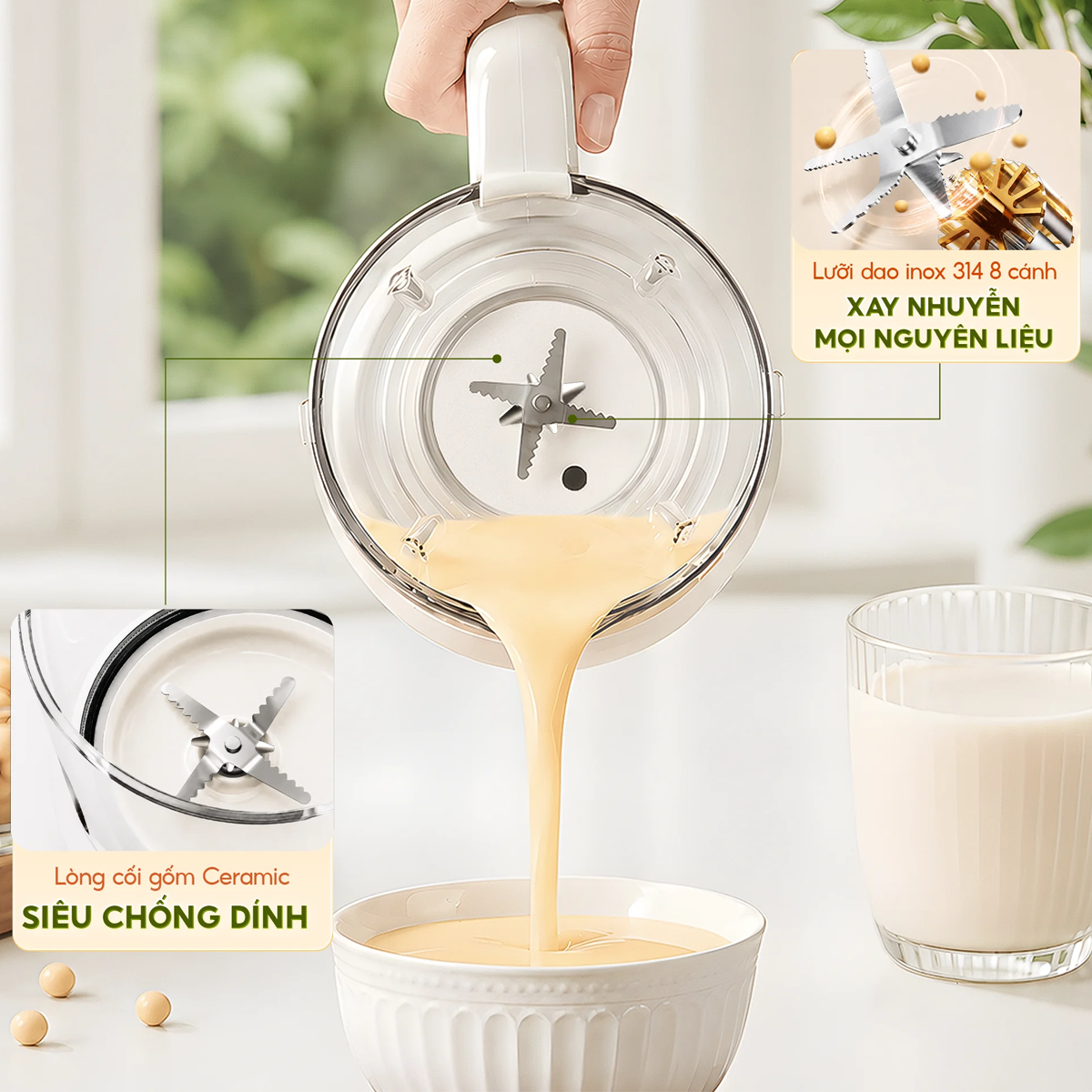 Máy Làm Sữa Hạt Masuto MSLOVESMART 7