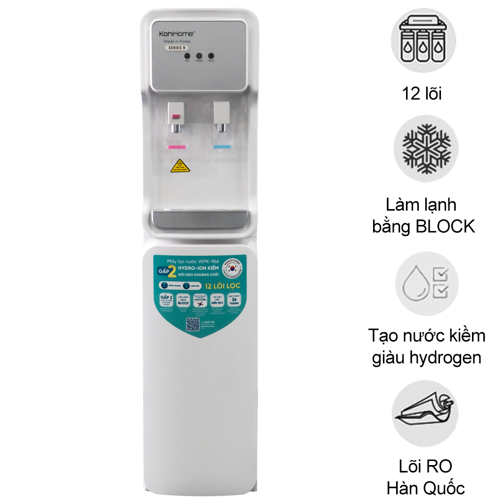 M&aacute;y Lọc Nước C&oacute; N&oacute;ng Lạnh WPK-966