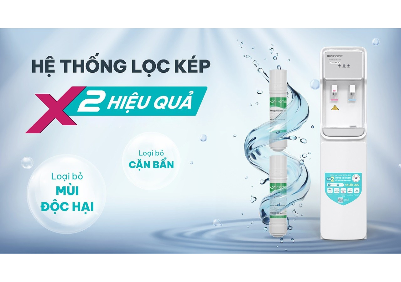 Máy Lọc Nước Có Nóng Lạnh KoriHome WPK-966 10