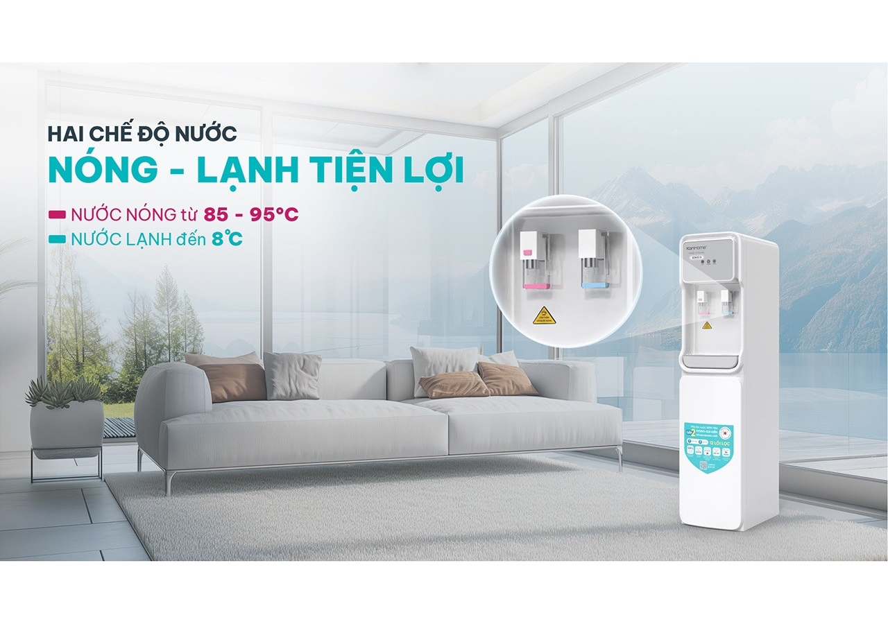 Máy Lọc Nước Có Nóng Lạnh KoriHome WPK-966 7