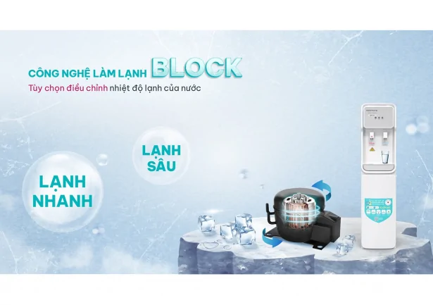 Máy Lọc Nước Có Nóng Lạnh KoriHome WPK-966