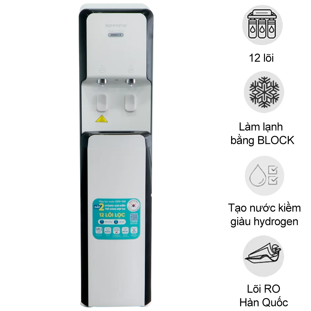 Máy Lọc Nước Có Nóng Lạnh KoriHome WPK-968