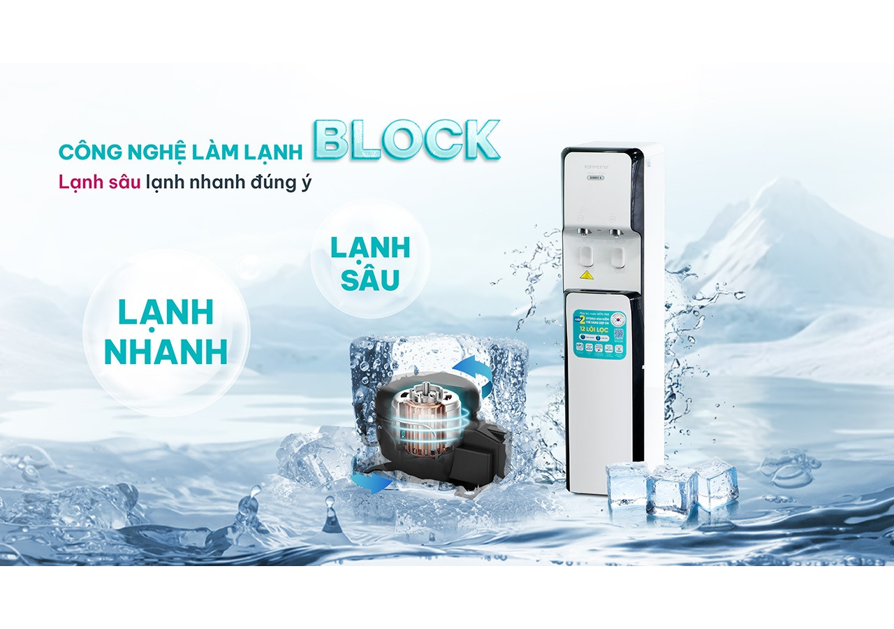 Máy Lọc Nước Có Nóng Lạnh KoriHome WPK-968 6