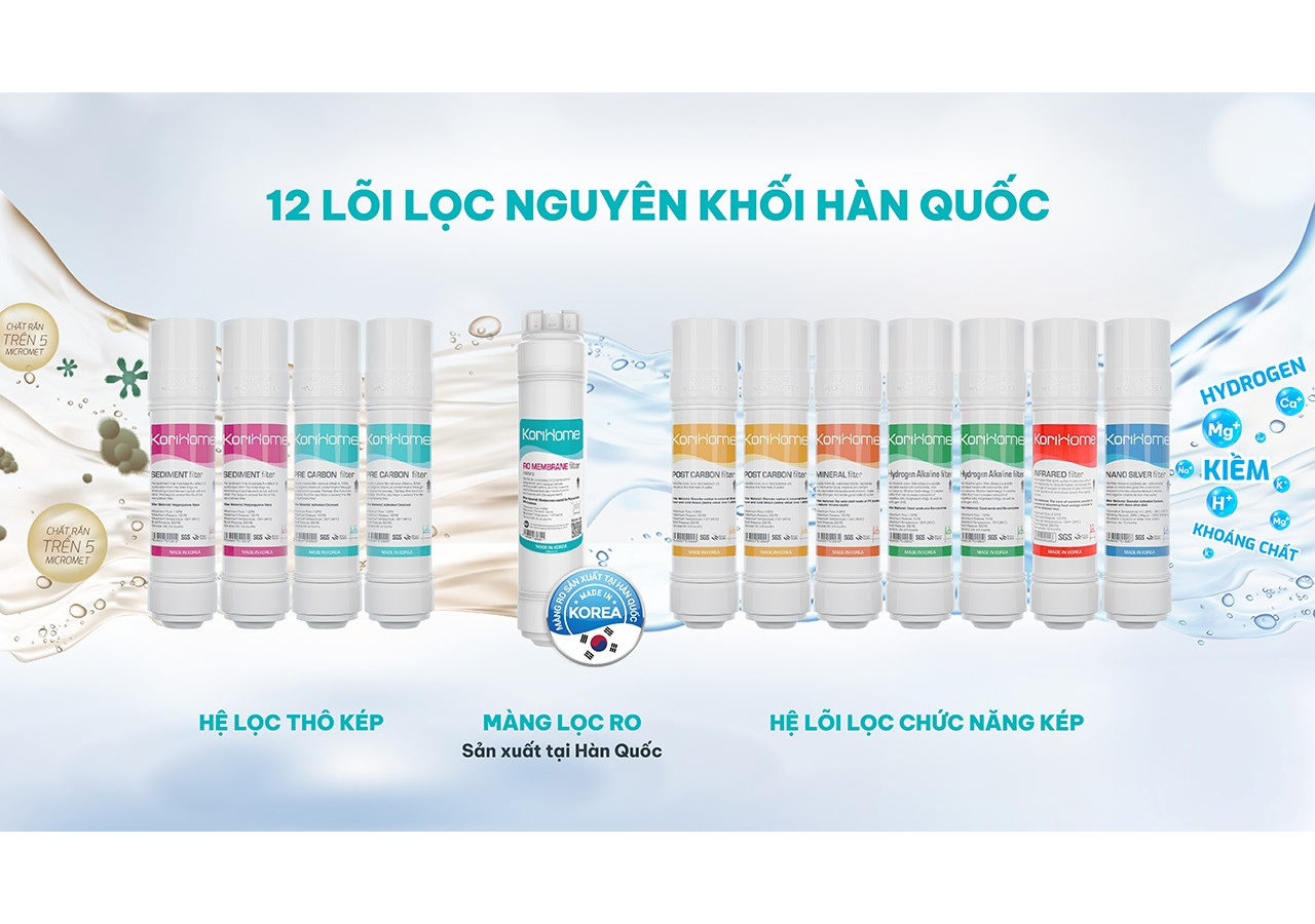 Máy Lọc Nước Có Nóng Lạnh KoriHome WPK-968 7