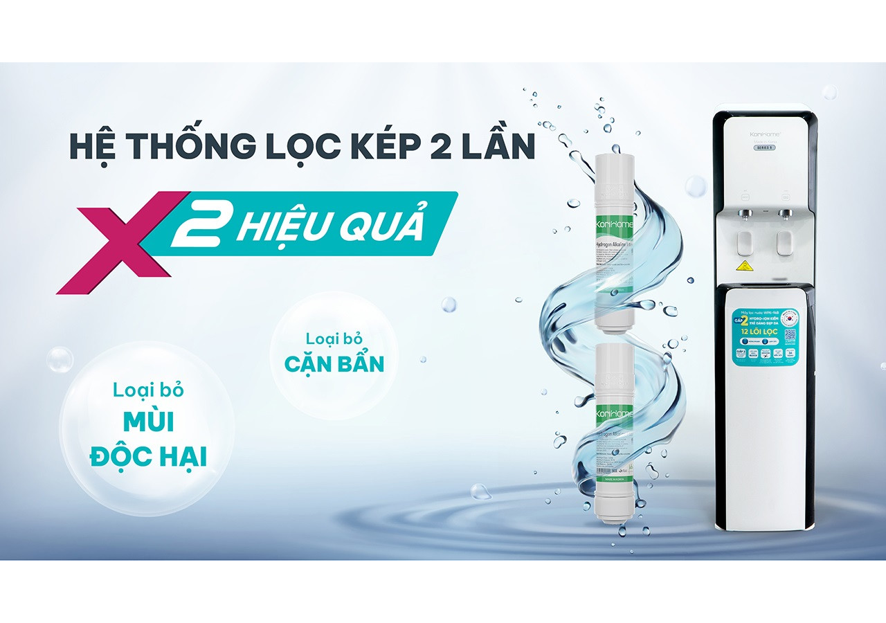 Máy Lọc Nước Có Nóng Lạnh KoriHome WPK-968 8
