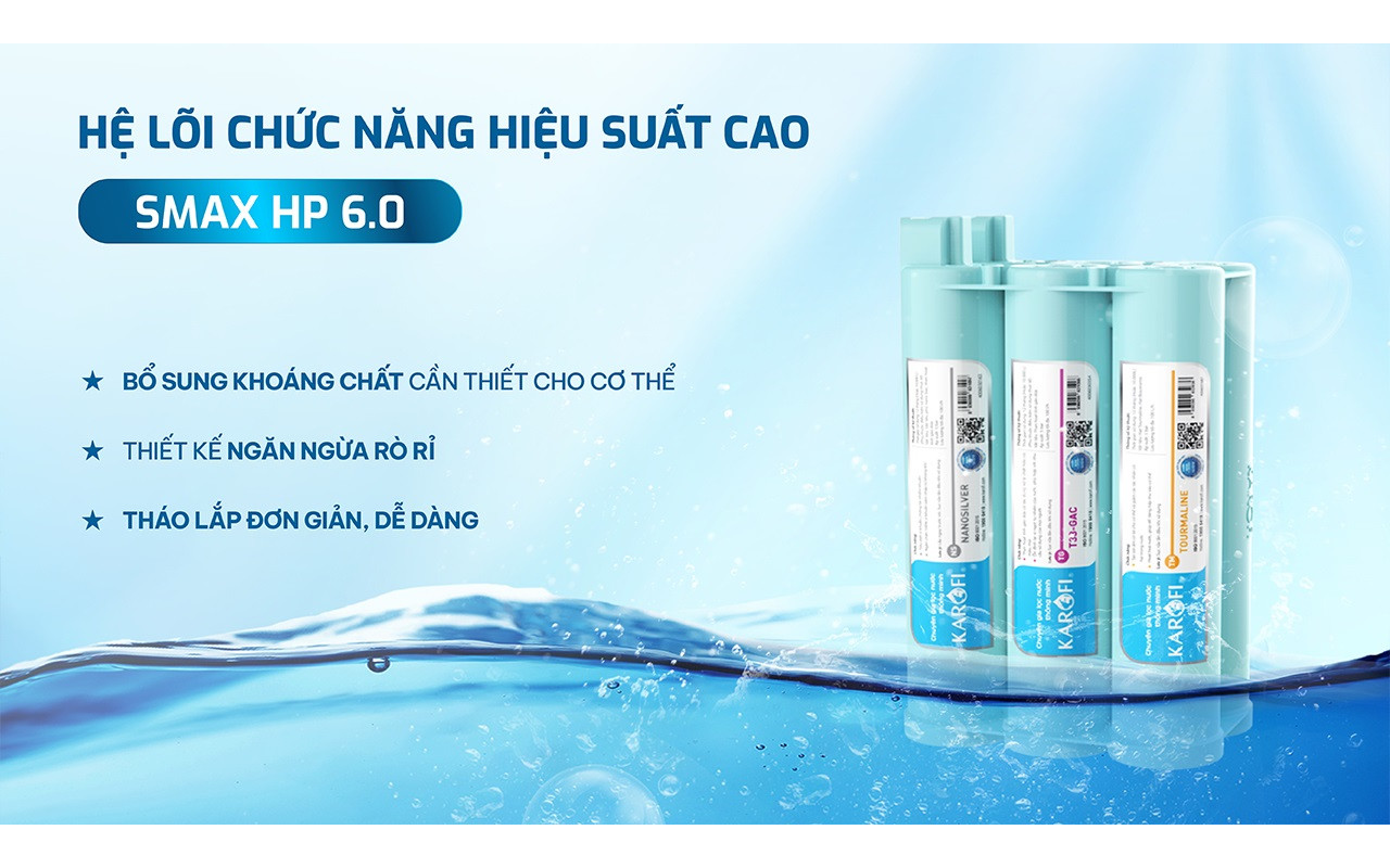 Máy Lọc Nước RO Hydro-Ion Kiềm Karofi KAQ-C28 Aiotec Theo Dõi Chất Lượng Nước, Cảnh Báo Thay Lõi 10