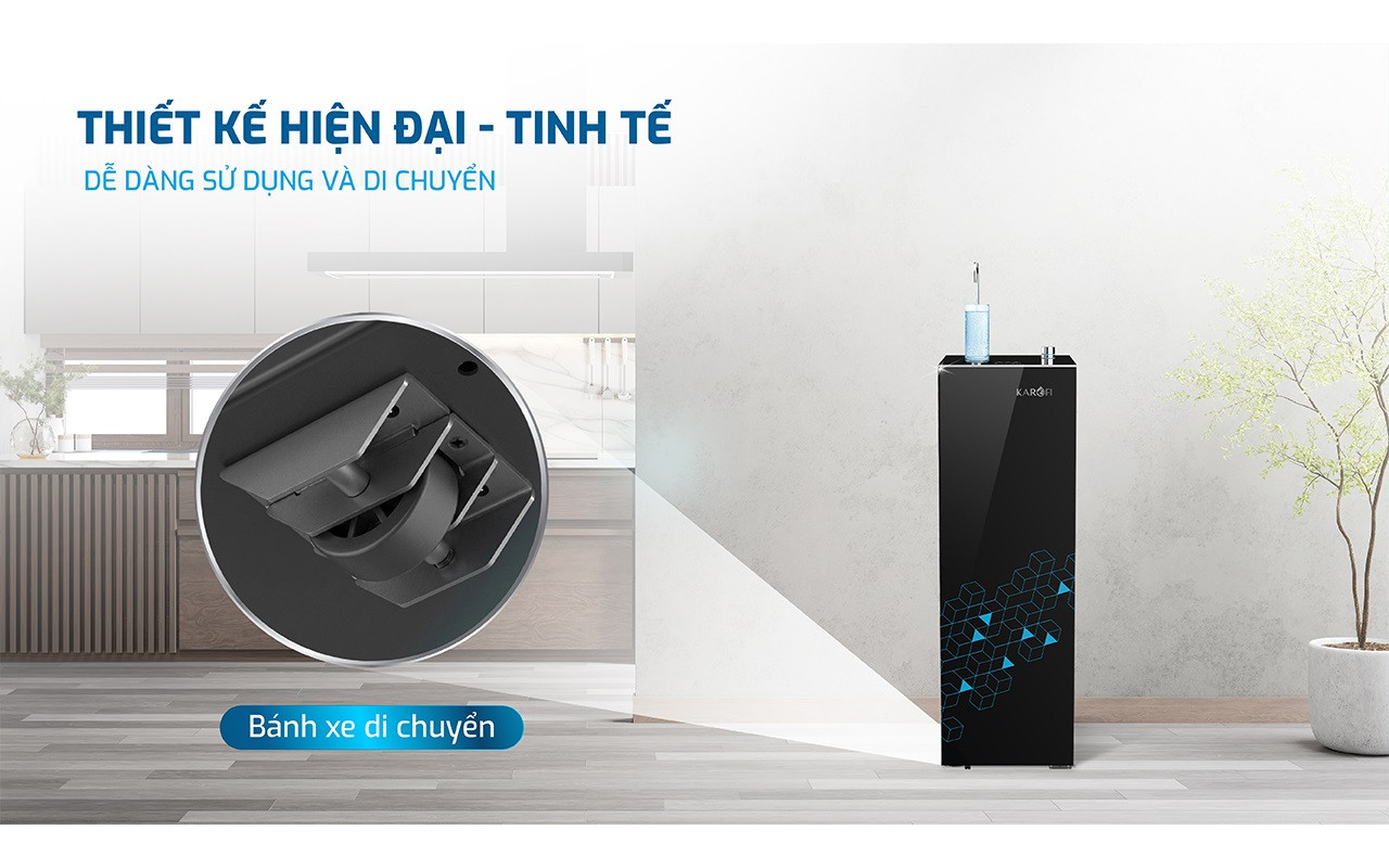 Máy Lọc Nước RO Hydro-Ion Kiềm Karofi KAQ-C28 Aiotec Theo Dõi Chất Lượng Nước, Cảnh Báo Thay Lõi 12