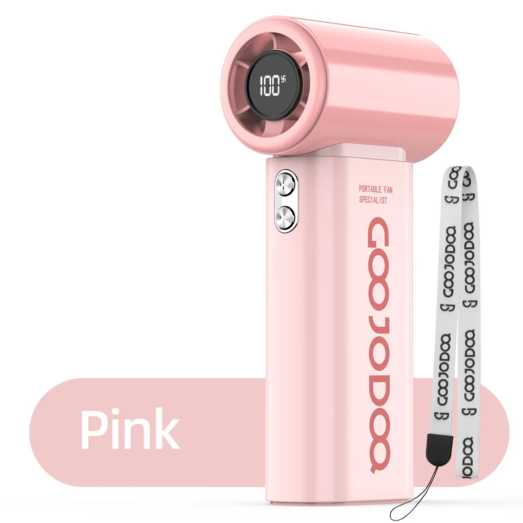 Quạt Cầm Tay GOOJODOQ GFS007 (PINK)