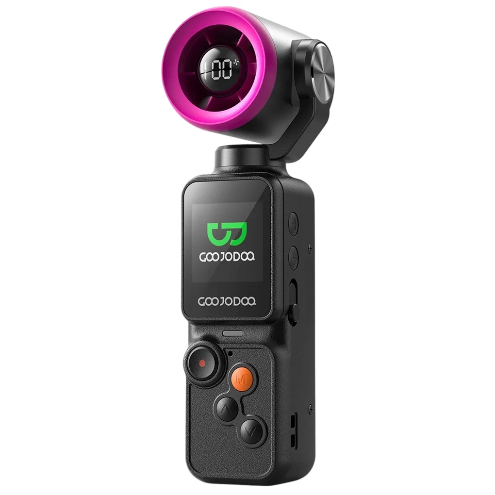 Quạt Cầm Tay Tích Hợp Camera GOOJODOQ GFS025 (BLACK)
