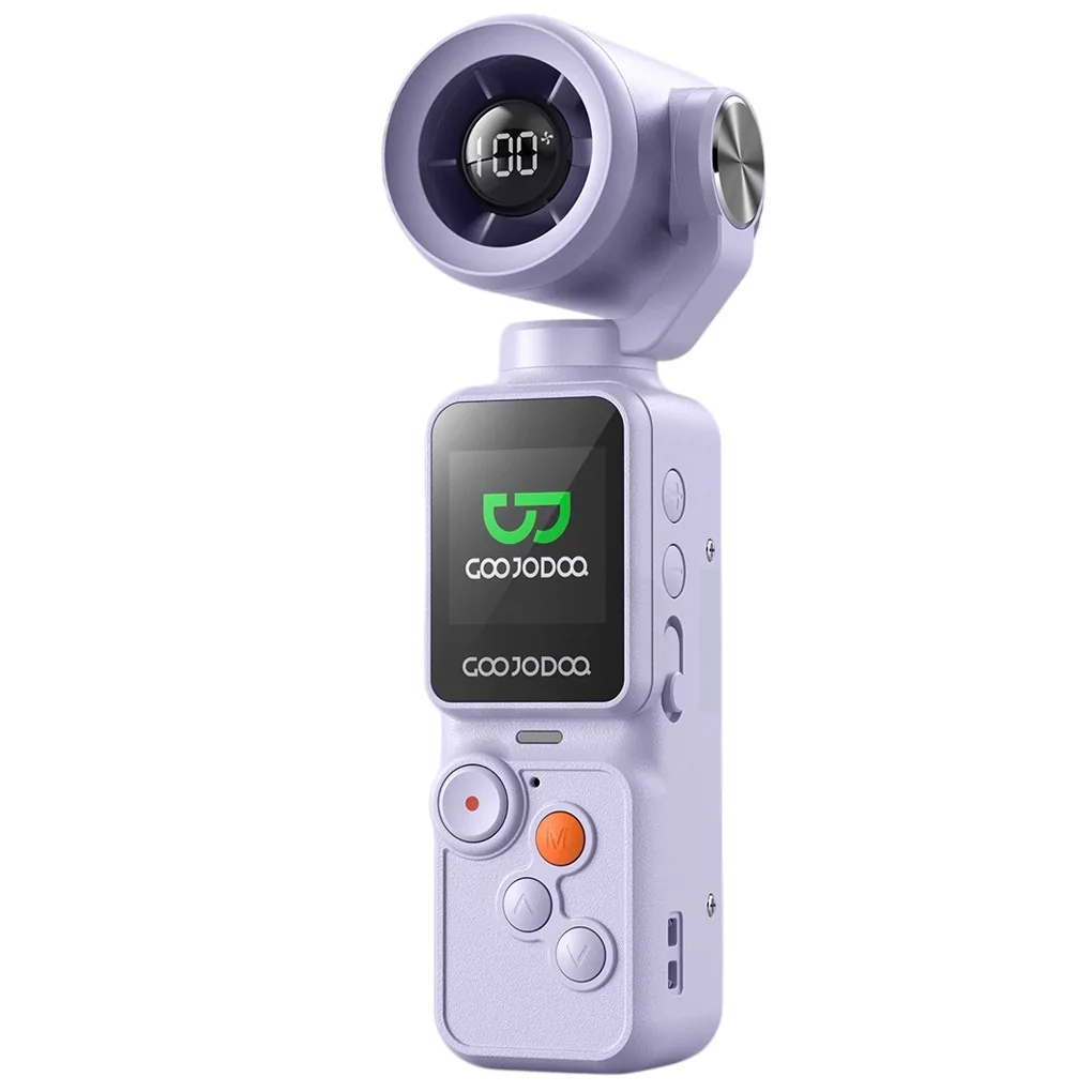 Quạt Cầm Tay Tích Hợp Camera GOOJODOQ GFS025 (PURPLE)
