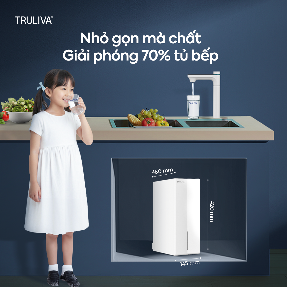 Máy Lọc Nước Truliva UR61096H 8