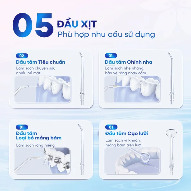 Máy Tăm Nước Gấp Gọn Masuto MSTravelFloss