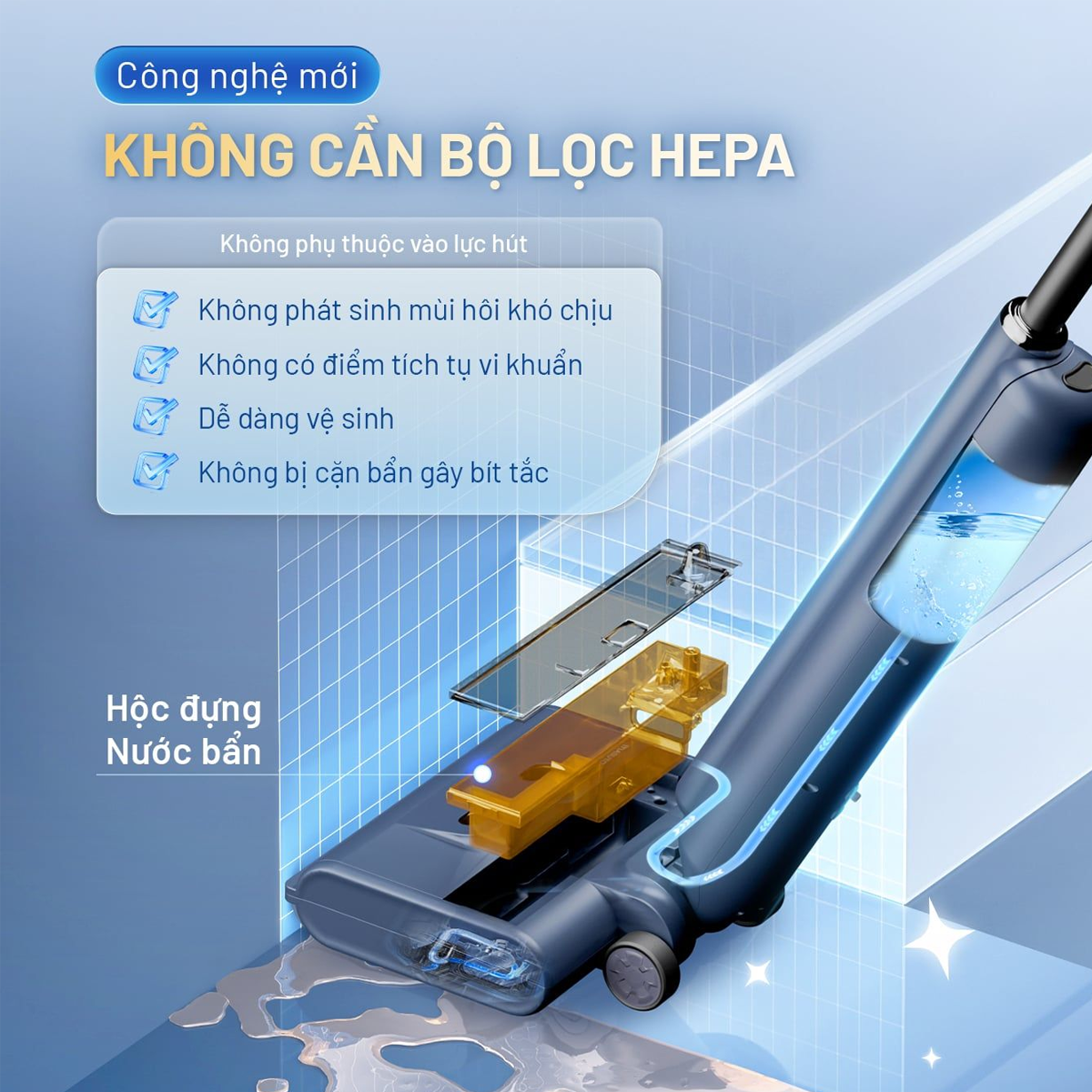 Máy Lau Nhà Cầm Tay Masuto MSWetClean 6