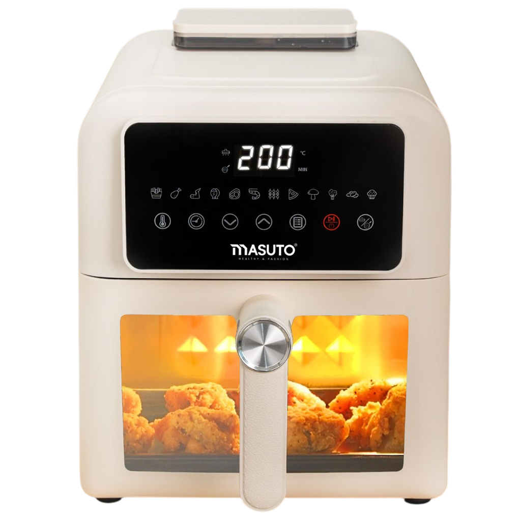 Nồi Chiên Không Dầu Phun Sương Hơi Nước Masuto MSKing 6.0 Lít 0