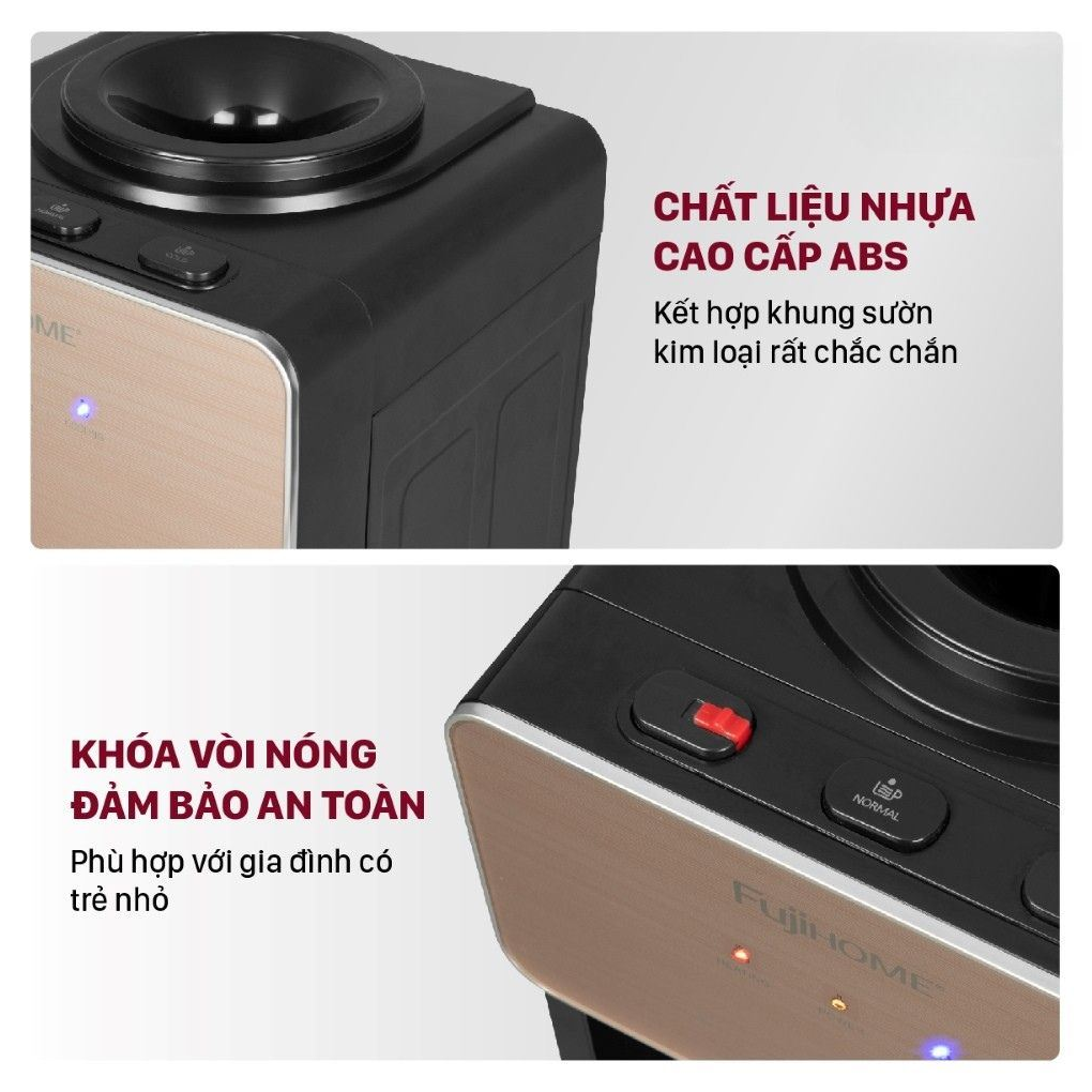 Cây Nước Nóng Lạnh Fujihome WD675C-Y 5