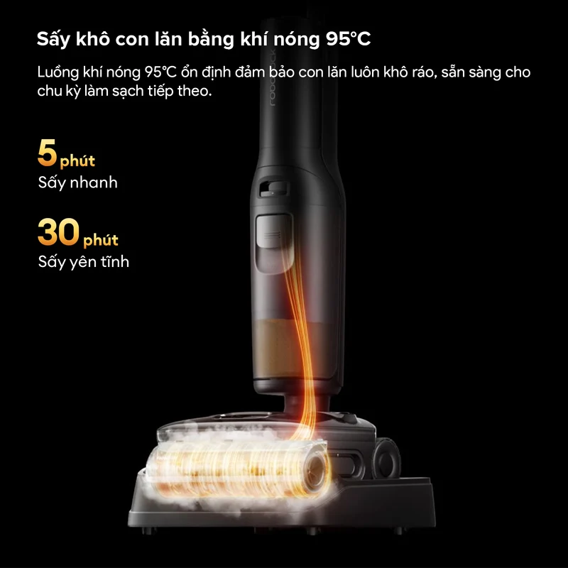 Máy Hút Bụi Lau Sàn Roborock F25 Steam 10