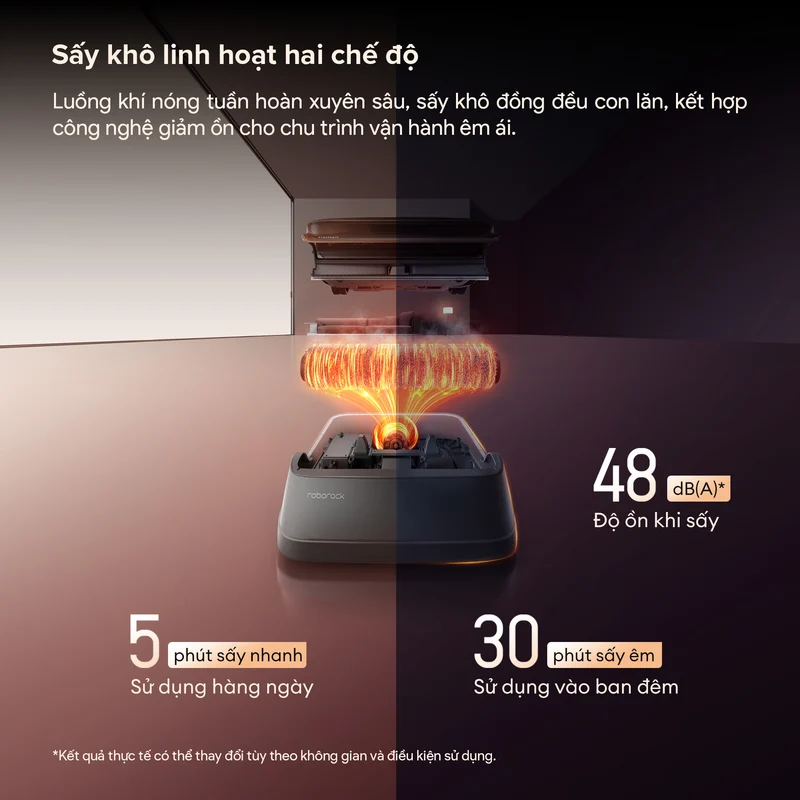 Máy Hút Bụi Lau Sàn Roborock F25 Pro Turbo 11