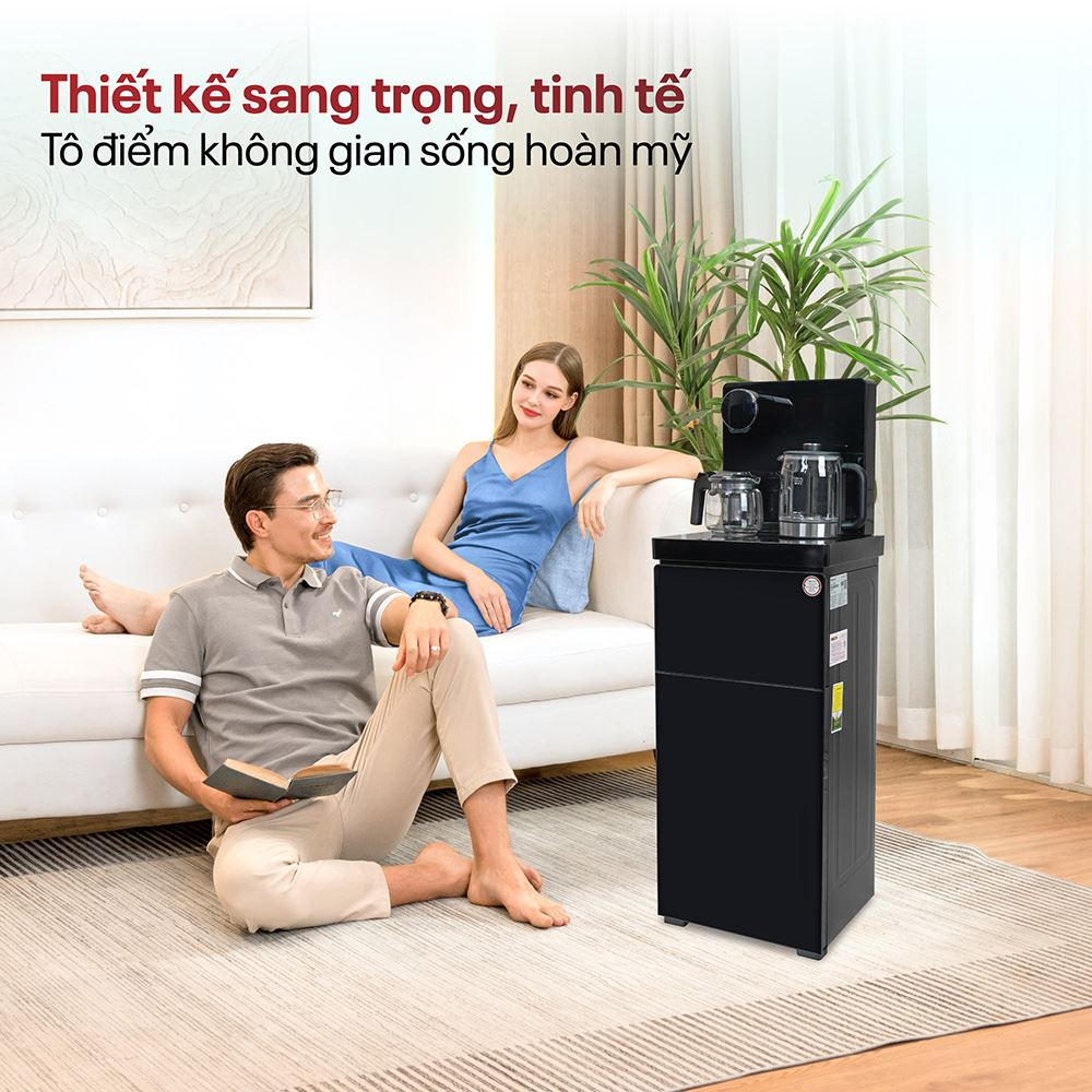 Cây Nước Nóng Lạnh Kết Hợp Bàn Trà Fujihome TBA2 4
