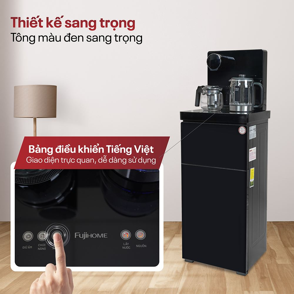 Cây Nước Nóng Lạnh Kết Hợp Bàn Trà Fujihome TBA2 5