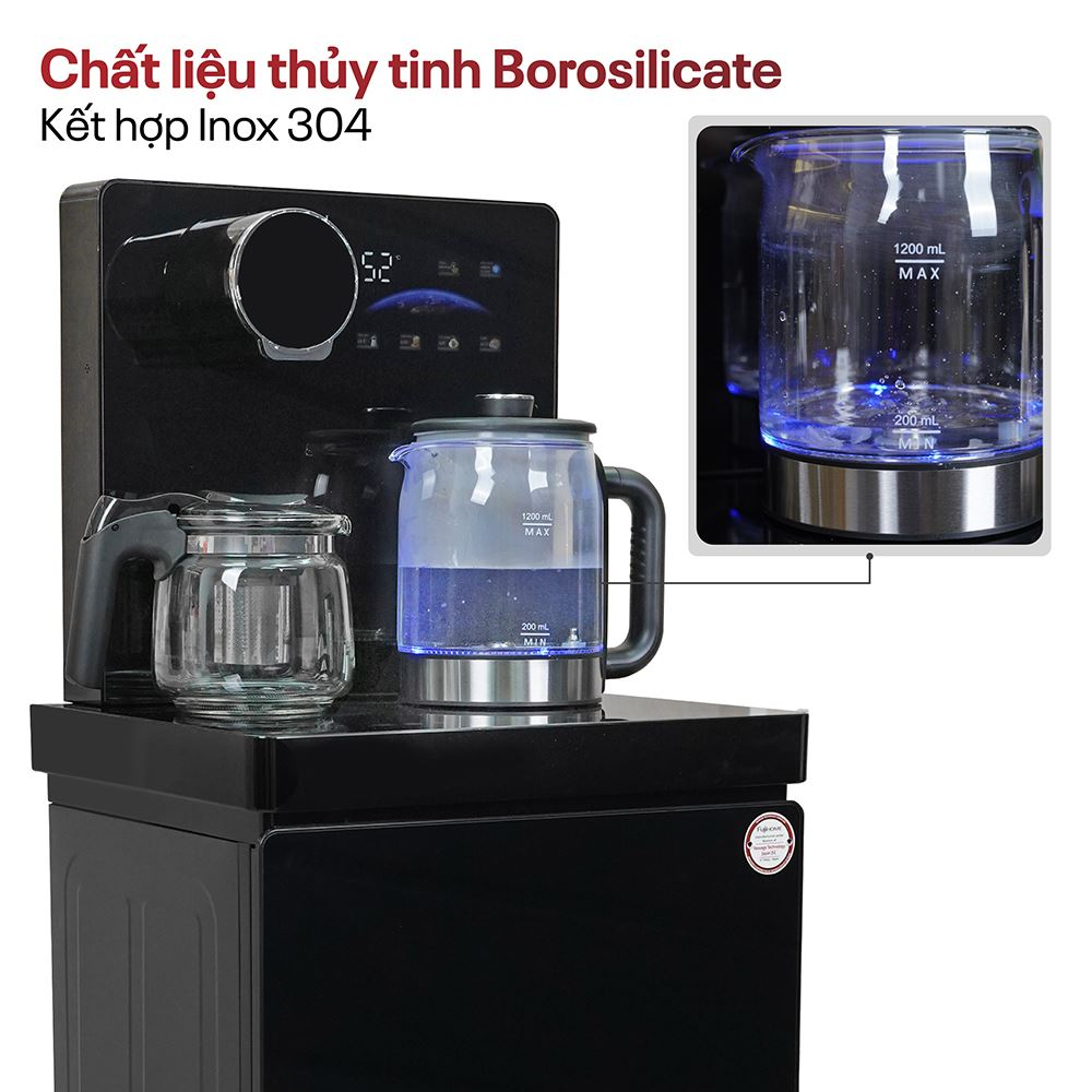 Cây Nước Nóng Lạnh Kết Hợp Bàn Trà Fujihome TBA2 6