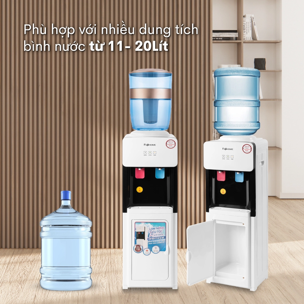 Cây Nước Nóng Lạnh Fujihome WD2002E 2