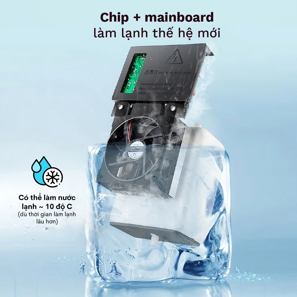 Cây Nước Nóng Lạnh Để Bàn Mini Fujihome WD5510E 3