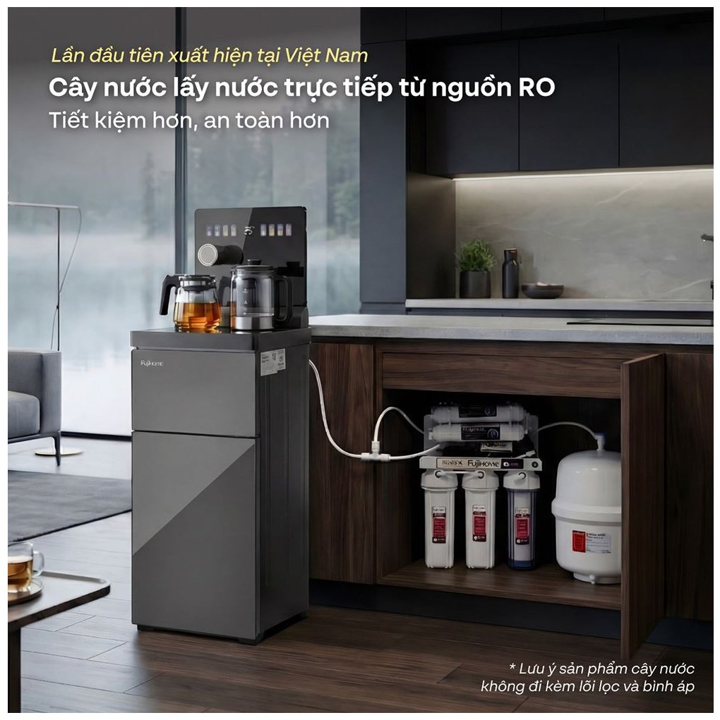 Cây Nước Bàn Trà Điều Khiển Bằng Giọng Nói Fujihome TB2411N-Voice 12