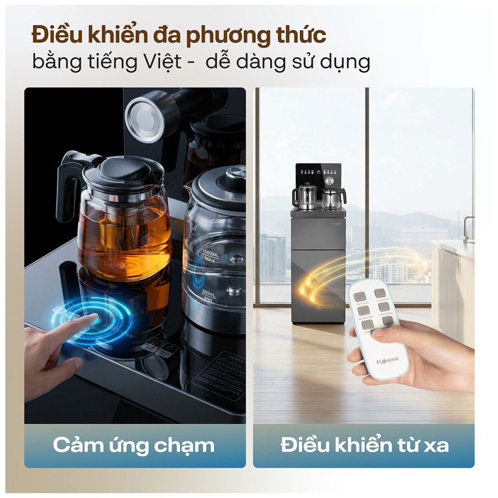 Cây Nước Bàn Trà Điều Khiển Bằng Giọng Nói Fujihome TB2411N-Voice 16