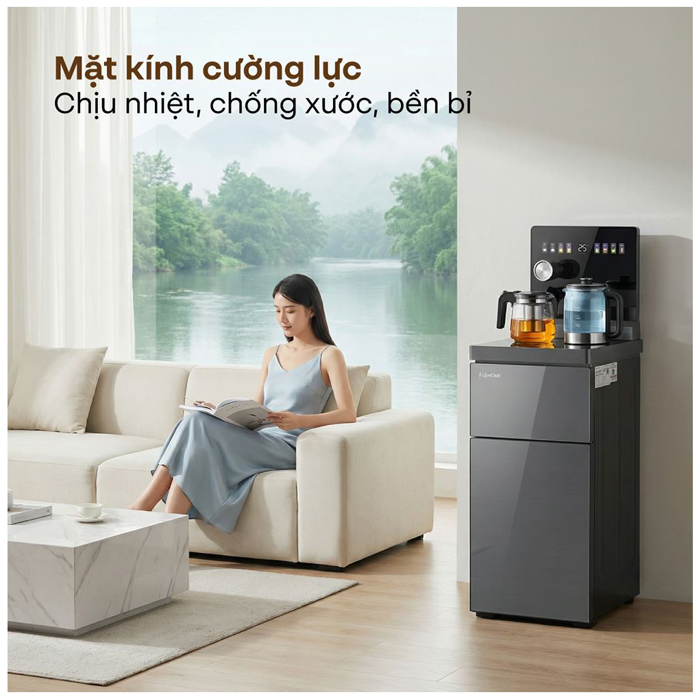 Cây Nước Bàn Trà Điều Khiển Bằng Giọng Nói Fujihome TB2411N-Voice 9