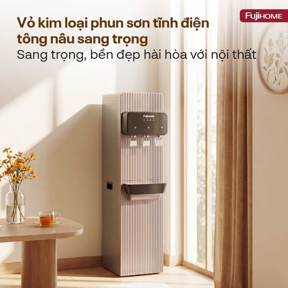 Máy Lọc Nước Có Chức Năng Làm Nóng Lạnh Fujihome WP2109C 3